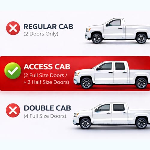 KPY Rain Guards Fit for 2000-2006 Toyota Tundra Access Cab, Out-Channel Window Visors Vent Wind Deflectors 4PC, Truck Accessories for 00-06 Toyota Tundra (Extended Cab Only) - size: 2000-2006 Tundra Access Cab