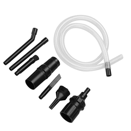 Haofy Universal Vacuum Cleaner Attachments 9 Piece Micro Tool Set for Tight Spaces Fits 32mm 28mm Hose for Car Interior Keyboard Electronics Workshop
