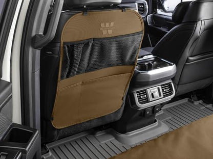 WeatherTech Seat Back Protector - Universal Kick Mat and Organizer for The Back of Your Seat - Tan - color: Tan