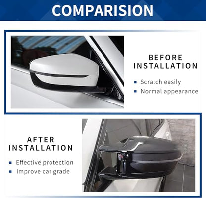 Side Mirror Cover Compatible with G20 G21 G30 G31 G32 GT G11 G12 G14 G15 G16 (Gloss Black, G20 G30 G32 G11) - color: Gloss Black, size: G20 G30 G32 G11