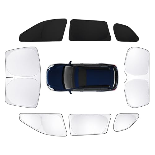 8pcs Car Window Shades for Subaru Outback Wagon 2010-2014 Accessories,Windshield Side Rear Full Sunshade,Sun Visor UV Blocking, Privacy Protection and Blackout for Camping Outdoor - size: for Outback Wagon2010-2014