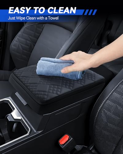 Armrest Cover for 2025 2026 Toyota 4Runner Accessories Center Console Middle Lid Pad Protector for Car Elbow Rest-Thickened - size: for Toyota 4Runner