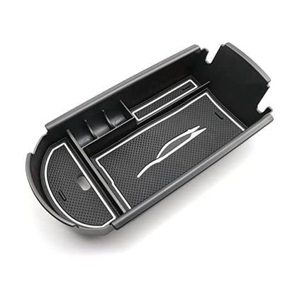 CDEFG Center Console Accessory Organizer Compatible with 2018 2019 2020 2021 2022 CHR C-HR, ABS Material Armrest Box Insert Tray (White) - color: 1Pcs White for CHR 2018-2023