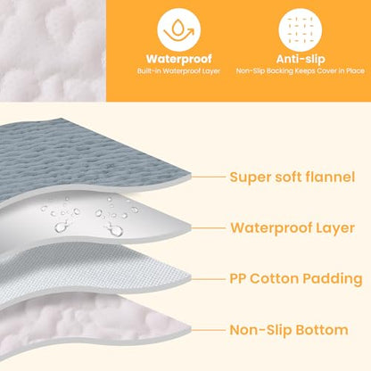 Dog Car Seat Cover for Front or Back Seat, Soft Flannel Pet Car Seat Protector with Waterproof Layer, Non-Slip Washable Dog Car Bed Mat for Travel (Bluegrey Back Seat) - size: BlueGrey Back Seat