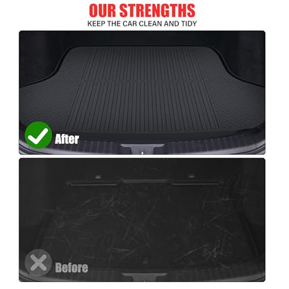 Floor Mats for 2020-2025 Nissan Sentra with Cargo Liner All Weather TPE Protection Floor Liners Full Set with Trunk Mat for 2025 Nissan Sentra Accessories - size: For 2020-2025 Nissan Sentra All Mats