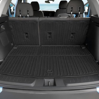 Cargo Mat for 2021-2026 Chevy Trailblazer (AWD & FWD) Accessories, Full Coverage All Weather Trunk Cargo Liner with Backrest Protectors