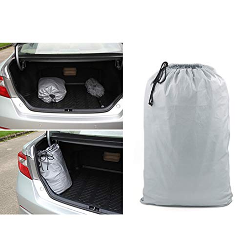 uxcell 3XXL+ PEVA Car Cover Outdoor Waterproof Breathable Snow Heat Resistant 570 x 190 x 160cm