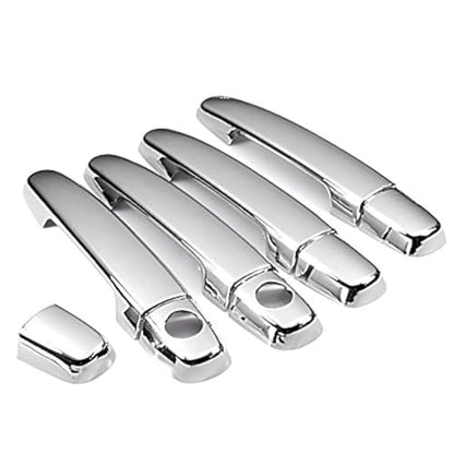 Chrome Side Door Handle Cover Trims Fit for 2002-2006 Toyota Camry / 01-07 Highlander