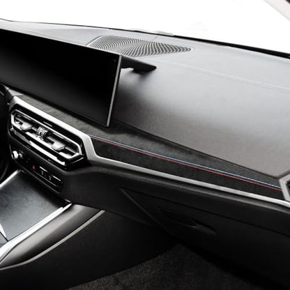 Betterhumz Car Central Instrument Dashboard Cover Trim Compatible with BMW G20 G28 G42 G23 3 4 Series 318i 320i 330i M340i 2020-2023 Car Interior Accessories for Alcantara Style B - size: Suede B
