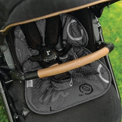 Piddle Pad 2-Pack, Potty Training Car Seat Protector, Toddler Car Seat Cover & Stroller Protector, Machine Washable Waterproof Car Seat, Anti-Slip, Universal Fit (Black) - color: Black