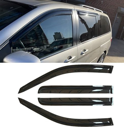 Rainproof Side Window Wind Deflectors for 2008-2010 Honda Odyssey, Guard Sets,Nice Looking Window Visors for Cars,Vent Deflector for 2008-2010 Honda Odyssey 94083 - size: 2008-2010 Honda Odyssey