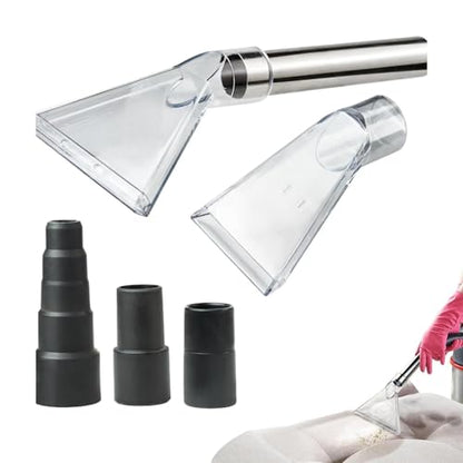 Car Detailing Vacuum Attachments - Clear Cleaner Nozzle | Wet Dry Vacuum Attachments - for Dorm Apartment Car Bedroom Sofa Blanket