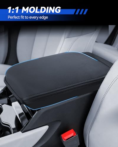 Armrest Cover for 2015-2020 2021 2022 2023 Jeep Renegade Accessories Center Console Middle Lid Pad Protector for Car Elbow Rest - size: For 2015-2023 Jeep Renegade