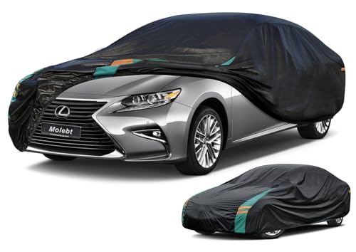 Coupe Car Cover Custom Fit for Lexus ES 300 330 350(2015-2025), Waterproof All Weather for Automobiles, Outdoor Full Cover with Windproof Clip Straps. - size: 6 Custom Fit Lexus Es