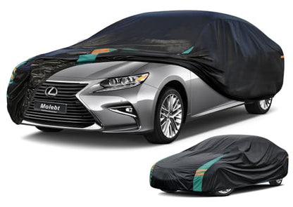 Coupe Car Cover Custom Fit for Lexus ES 300 330 350(2015-2025), Waterproof All Weather for Automobiles, Outdoor Full Cover with Windproof Clip Straps. - size: 6 Custom Fit Lexus Es