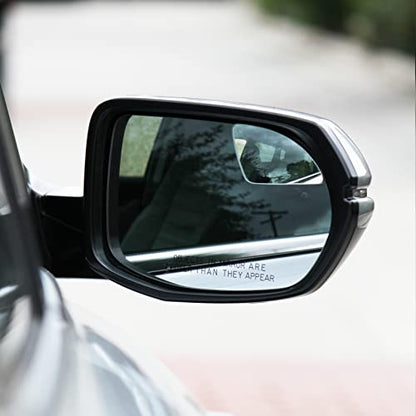 Superfan Blind Spot Mirrors for Cars by Safe View Company – Real Convex Glass for Clear Wide Angle Vision – Safer Lane Changes, Easy Stick-On, Weatherproof & Long Lasting Durability - size: Superfan