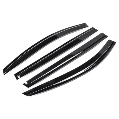 Auto Dynasty 4Pcs Tape-On Window Visor Rain Guard Compatible with 2021-2024 Toyota Sienna, Rain Shields Vent Shade Wind Deflector, Acrylic - size: 21-24 Toyota Sienna