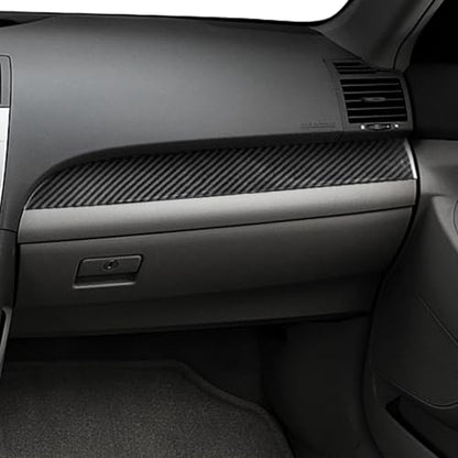 Carbon Fiber Passenger Side Central Control Dashboard Panel Trim Interior Compatible with Toyota Camry 2007 2008 2009 2010 2011 Accessoriess - color: Black 15