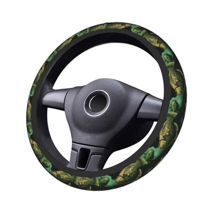 Fish Steering Wheel Covers Non Slip Neoprene Universal 15 Inch Steering Wheel Protector Car Cover for Men Women - color: Fish