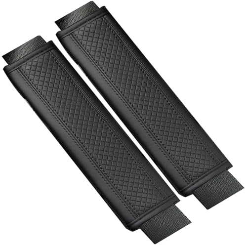 2 PCS Auto Seat Belt Cover, Car Seatbelt Shoulder Neck Protection Pad, Soft, Comfortable Driving Compatible with Cars, Truck, Airplane Backpack