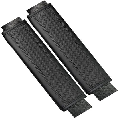 2 PCS Auto Seat Belt Cover, Car Seatbelt Shoulder Neck Protection Pad, Soft, Comfortable Driving Compatible with Cars, Truck, Airplane Backpack