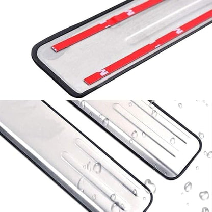 4 Pcs Stainless Steel Car for Acura MDX 2022-2025, Door Sill Strip Car Door Kick Plates Nonslip Anti Scratch