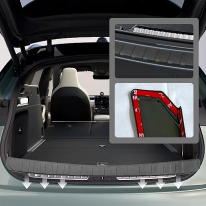 Rear Bumper Protector Guard Accessory Trim Cover Scratch Resistant Trunk Door Entry Guards Compatible with Subaru XV Crosstrek 2012 2013 2014 2015 2016 2017 - color: Subaru XV Crosstrek 2012-2017