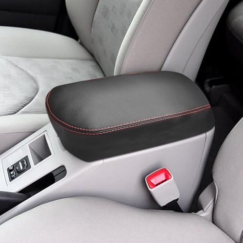 Compatible with Center Console Armrest Cover for Toyota RAV4 2006 2007 2008 2009 2010 2011 2012 2013 Leather Arm Rest Storage Box Lids Cushion Protector Pad - size: RAV4 2006-2013