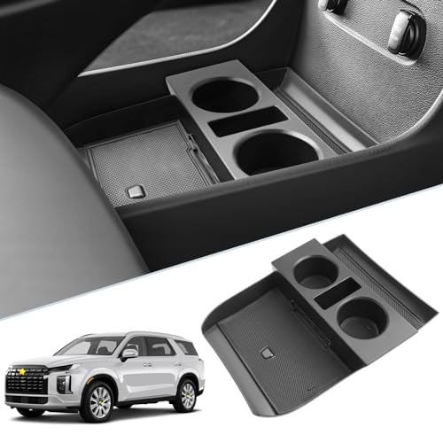 SKTU for 2023 2024 2025 Hyundai Palisade Center Console Organizer 2023-2025 Palisade Under Center Console Tray 2024 Palisade Armrest Box Hyundai Palisade 2024 2025 Accessories (Lower Organizer) - color: for 2023-2025 Palisade Lower Organizer