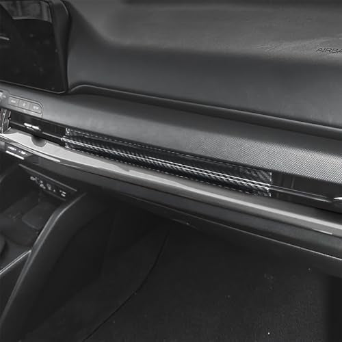 Air Vent Cover Trim, Car Dash Cover Trim, Center Console Dashboard Cover, Compatible with Kia K4 2025 Accessories (Carbon Fiber Pattern) - color: Carbon Fiber Pattern