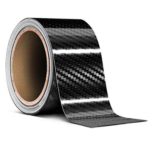 VViViD Vinyl Detailing Wrap Tape 2 Inch x 20ft DIY Roll (Epoxy Carbon Black) - size: 2" X 20ft