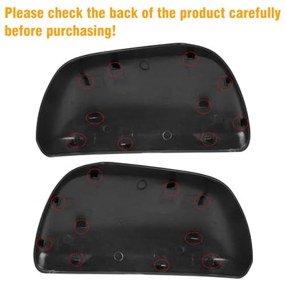 Moonlinks 1Pair Compatible with 2012 2013 2014 2015 2016 2017 2018 2019 2020 Toyota Sienna Mirror Cover Replacement, Blue Left Driver Side&Right Passenger Side Door Rearview Side Clip-on Mirror Cap - color: Pair Blue