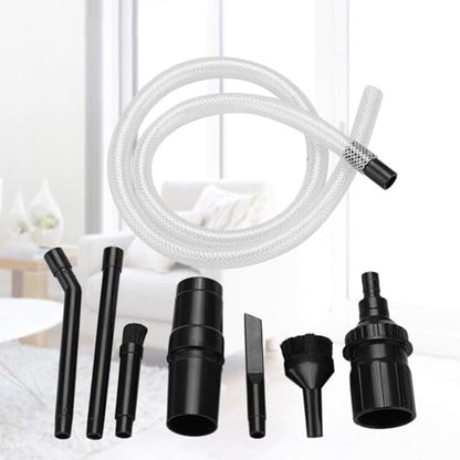 Car Detailing Kit Interior Cleaner, Car Vacuum, 9PCS/Set Mini Micro Tool Car Vehicle Cleaning Kit Universal Vacuum Cleaner Attachments for Car, Computer, Keyboard