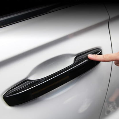Car Accessories Exterior Door Handle Cover Trim Without Smart Holes Compatible with Honda CR-V CRV 2023 2024 2025 2026 (Glossy Black) 4PCS ABS - color: Glossy Black