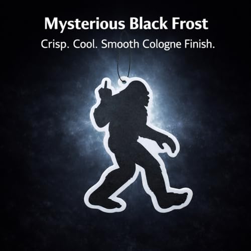 Funny Car Air Freshener (3 Pack) – Bigfoot Sasquatch Air Freshener for Car, Novelty Gag Gift, Hanging Auto Air Freshener, Funny Car Accessories for Men Women