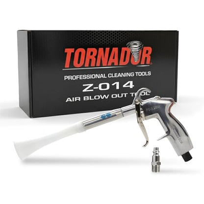 Tornador Z-014 Air Blow Out Tool | High-Performance Air Blower for Fast Car Detailing | Quickly Cleans & Dries Hard-to-Reach Areas | Essential Tool for Professionals - size: Z-014
