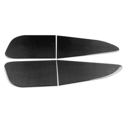 NVCNX Real Premium Carbon Fiber Accessories for Dodge Durango 2011-2020 2012 2013 2014 2015 2016 2017 2018 2019 Car Center Console Side Panel Cover Interior Trim Sticker Decal 4PCs - color: 2011-2020 Center Console Side Panel Trim