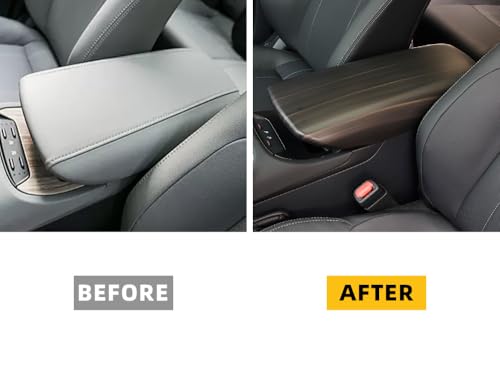 Auto Parts Fit for Toyota VENZA 2021 2022 2023 2024nner Armrest Box Cover Trim Center Console Protector Cap (Peach Wood) ABS 1PC - color: Peach Wood