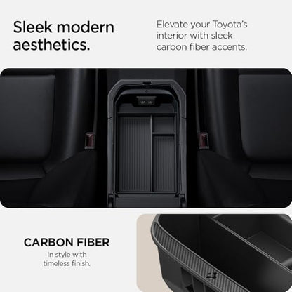 Spigen Console Organizer for Toyota RAV4 2019-2025 and RAV4 Prime 2021-2025 - size: Toyota RAV4
