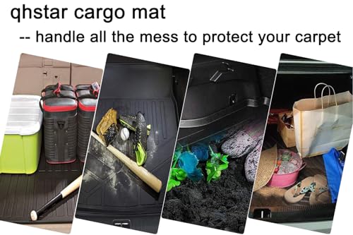 Camry Cargo Liners - All-Weather Protector 3D Custom-Fit Waterproof Durable Odorless TPO High-Raised Edge Flexible Rear Trunk Tray Floor mats Compatible with 2006-2012 Toyota Camry - size: 1）For Toyota Camry I 2007-2011 I Trunk Mat