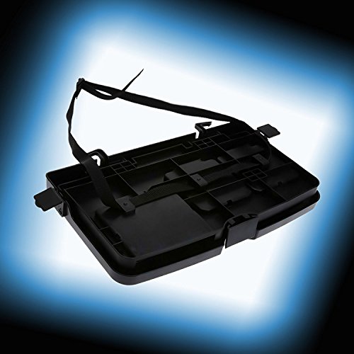 ZONETECH Multi-Functional Portable Foldable Car Backseat Tray Desk - Black Vehicle Table for Food, Meal, Snack, Laptop - Stay Organized When on The Go (1-Pack) - color: 1-Pack