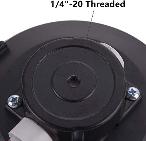 6" Mounting Vacuum Suction Cup with 1/4"-20 Female Thread, Small Hand Pump Glass Sucker for Car Camera (6" Suction Cup) - size: 6" Suction Cup