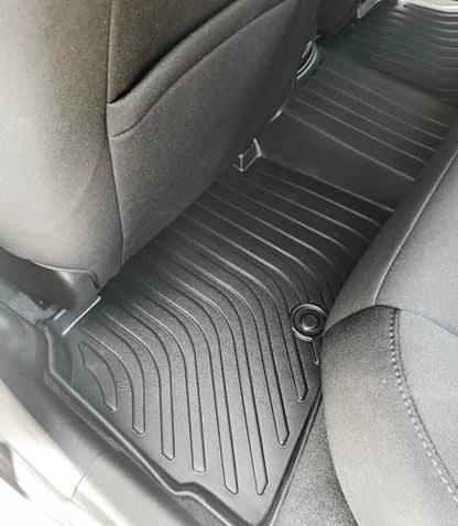 Car Floor Mats Replacement for Chevrolet Chevy Malibu 2016-2025 (Not Fit Hybrid or Limited) Heavy Duty TPE Liner Custom Fit All Weather Waterproof Protection Full Set Coverage Carpets - size: Floor Mats for Malibu 2016-2025