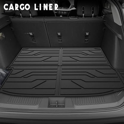 KARPAL Floor Mats for 2024-2026 Chevy Trax & Buick Envista, All-Weather TPE Custom Fit Floor Liners Car Accessories - style: 2024-2026 | For Chevy Trax | 1st & 2nd Row & Cargo