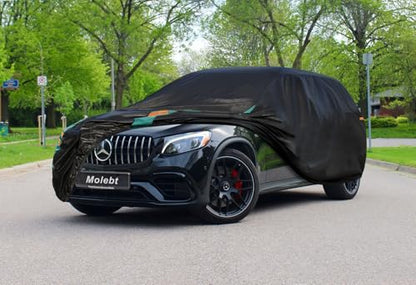 SUV Car Cover Custom Fit for Mercedes-GLC 300 350E/GLB 180 200 250(2016-2025), Waterproof All Weather for Automobiles, Outdoor Full Cover with Windproof Clip Straps. - size: 6 Custom Fit Mercedes-Benz GLC