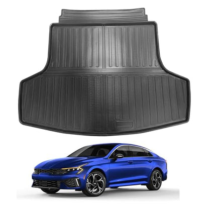 Vanseno Cargo Liner for Kia K5 GT 2024 2025 2026 Trunk Mat Cargo Mat All Weather TPE Rubber Protection Mat for 2024-2026 Kia K5 GT Accessories - color: Fit 2024-2026 Kia K5 GT
