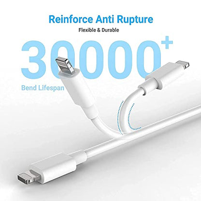 Car Apple Carplay Cable, USB A to Lightning Cable for iPhone 14, 14 pro max,13,Plus,SE 2nd/12/11/Xs/XR, iPad 4/5/ 6/7/ 8, Mini 2/3/4/5, Air 2/3 Charger Cord, Car Charging Cable - size: 3.3ft