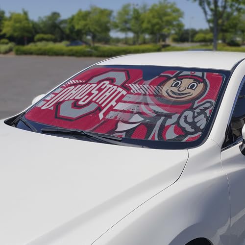 FANMATS NCAA Unisex-Adult Windshield Sun Auto Shade