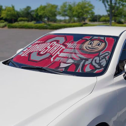 FANMATS NCAA Unisex-Adult Windshield Sun Auto Shade
