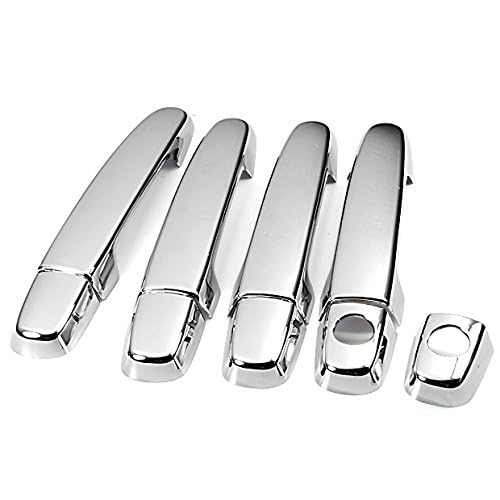 Chrome Side Door Handle Cover Trims Fit for 2002-2006 Toyota Camry / 01-07 Highlander